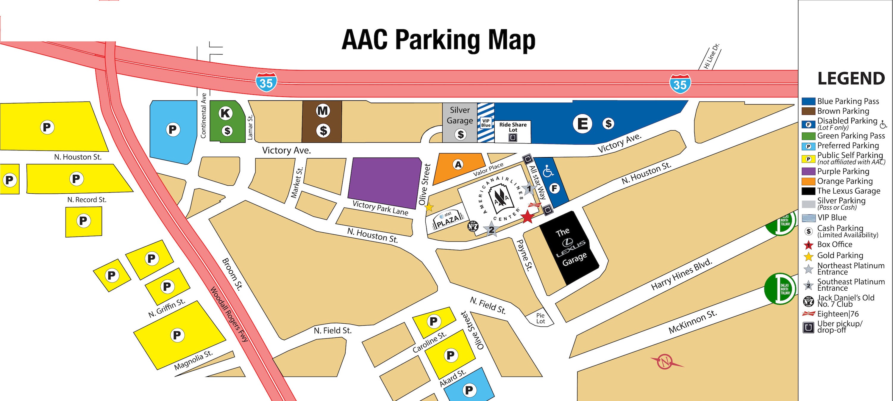 Aac Dallas Stars Seating Chart