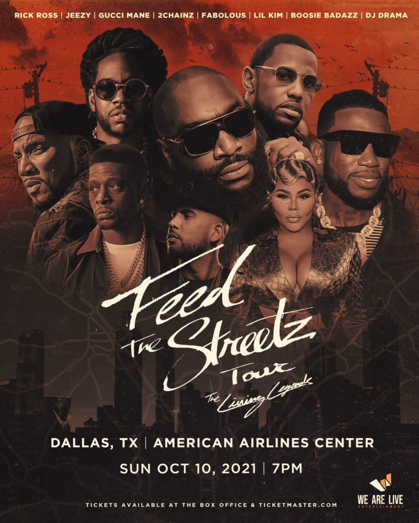 Feed The Streetz Tour RICK ROSS, JEEZY, GUCCI MANE AND 2 CHAINZ