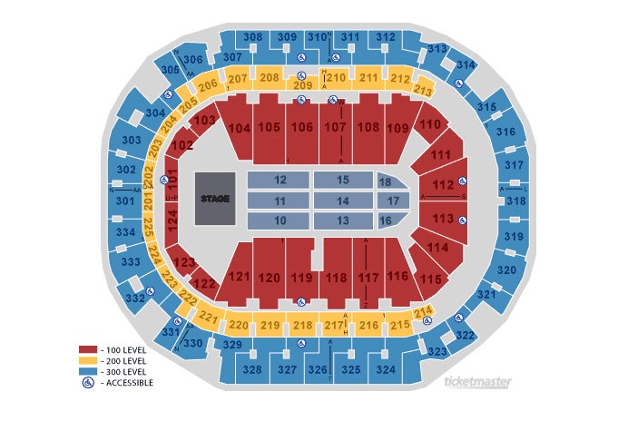 Seating Maps American Airlines Center