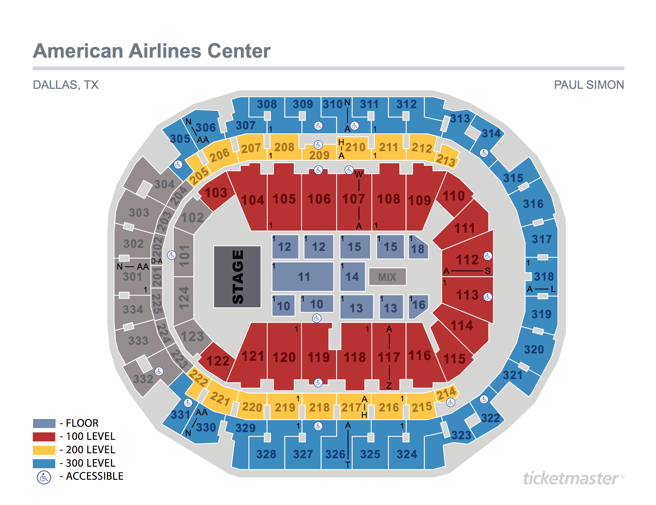 seating maps american airlines center american airlines center dallas tx seating chart