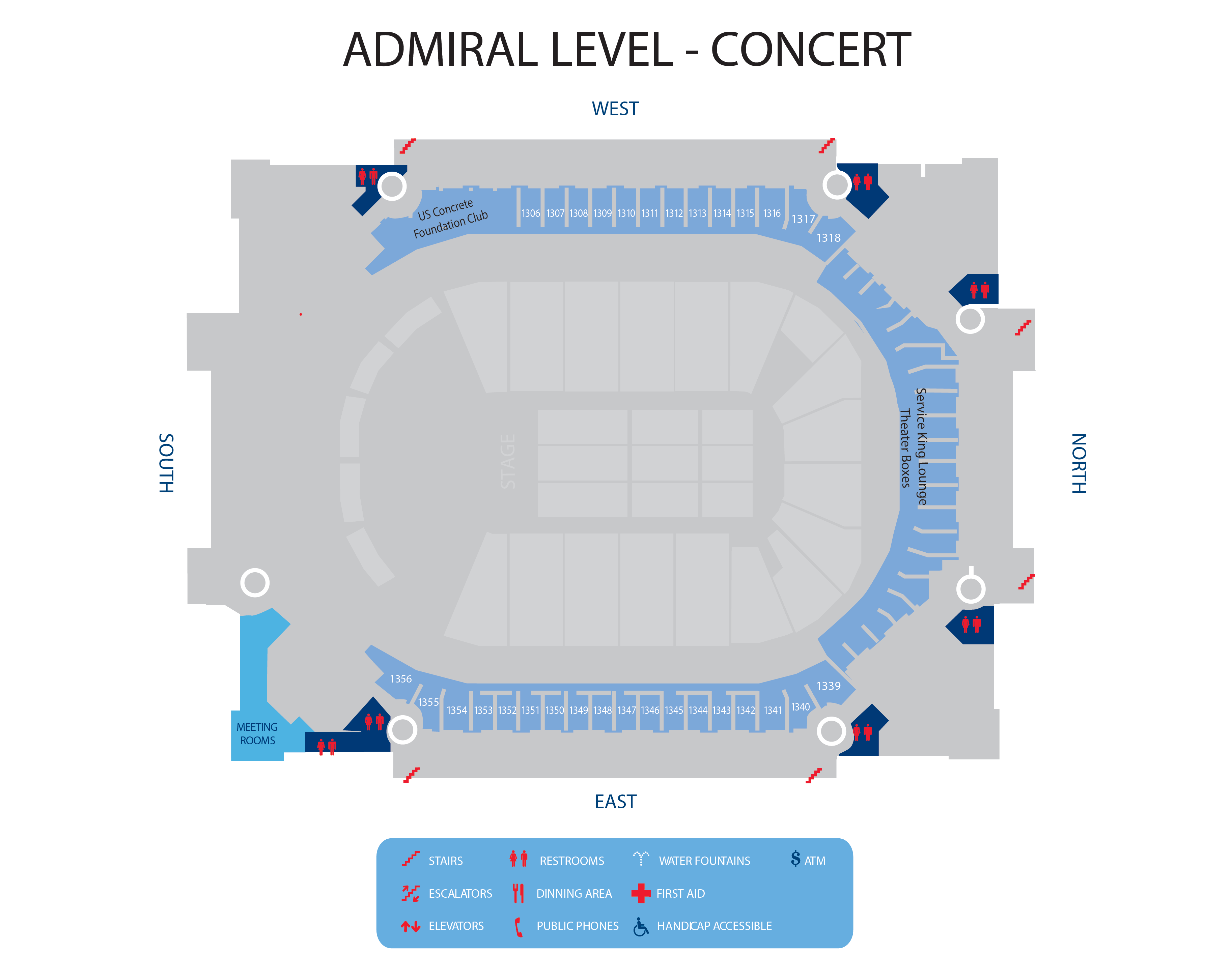 Detailed Seating Chart American Airlines Center Dallas