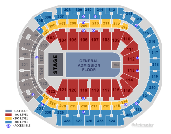 seating maps american airlines center american airlines center concert seating chart with rows