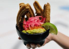 American Airlines Center - Chicharron Molcajete