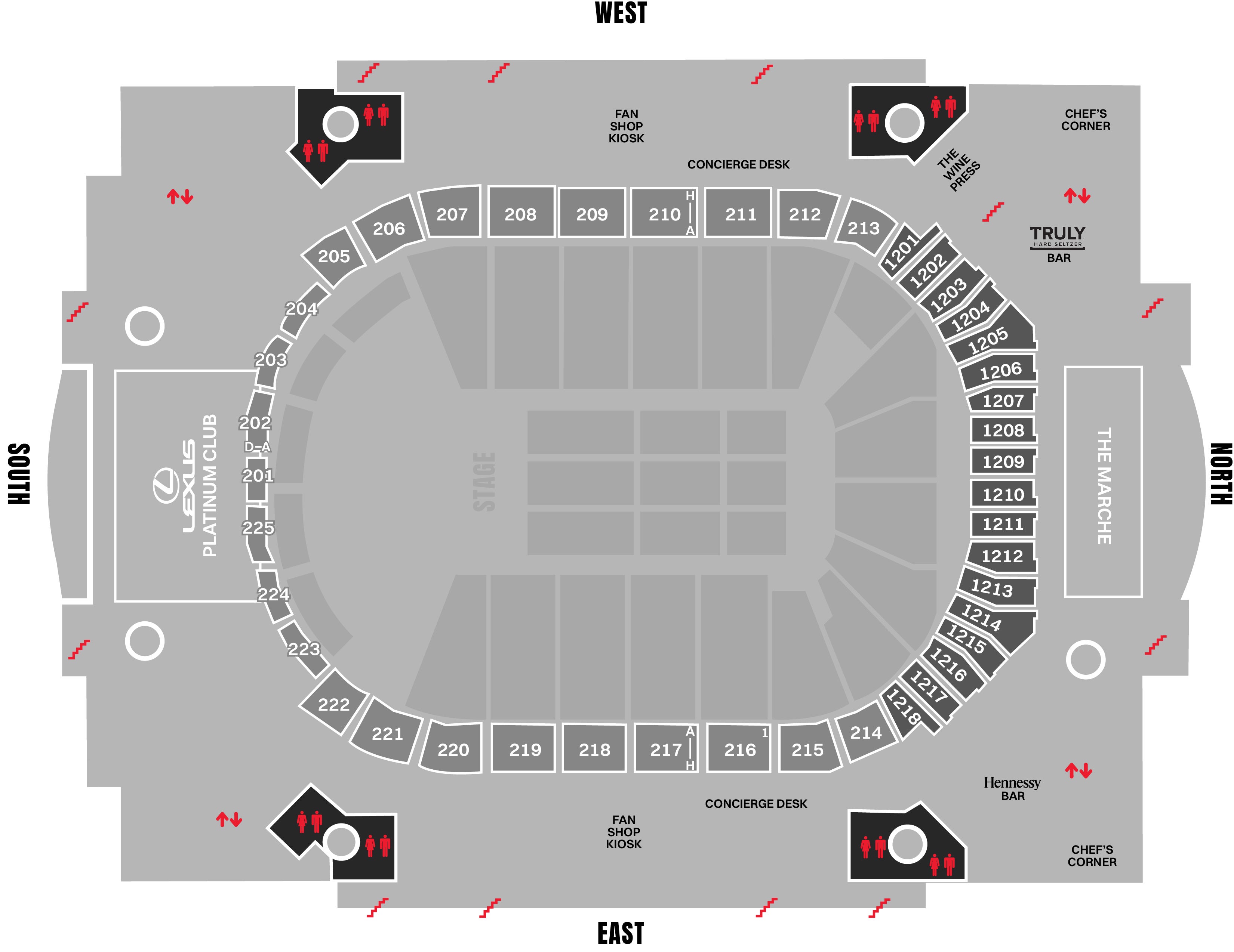 American Airlines Center Seating View